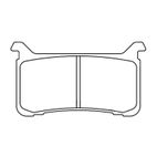 Juego de pastillas sinterizadas CL BRAKES (1252A3+) - motoscamaralweb.com