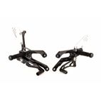 Estriberas retrasadas GILLES FXR. negro - motoscamaralweb.com