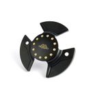 Tapas del motor GILLES. negro / dorado - motoscamaralweb.com