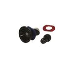 Protectores del eje delantero GILLES. negro / rojo - motoscamaralweb.com