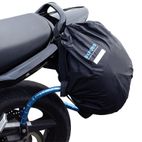 Bolsa para casco con cerradura OXFORD - negro - motoscamaralweb.com
