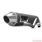 HMF Dual Performance Series Full Exhaust System - Gun Metal/ Euro Steel Polaris RZR - motoscamaralweb.com