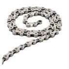 Cadena KMC X12 OEM 12 velocidades 126 eslabones plata/negra - motoscamaralweb.com