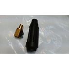 CONECTOR MACHO DE CABLE DE SOLDADURA NEGATIVO GENERADOR SOLDADOR DUCAT