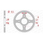 Corona AFAM acero estándar 12115 - Paso 420 - motoscamaralweb.com