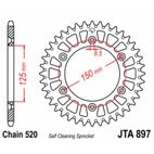 Corona JT 897 de aluminio con 40 dientes - motoscamaralweb.com