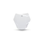 Portanúmeros delantero UFO blanco Gas Gas MC - motoscamaralweb.com