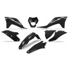 Kit plástica UFO negro Gas Gas EC - motoscamaralweb.com