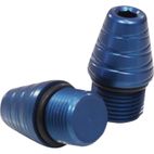 Contrapesos roscados de manillar GILLES TOOLING azul M18X1.5 mm - motoscamaralweb.com