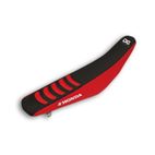 Funda de asiento Blackbird Doble agarre 3 Honda negro/rojo 1145H - motoscamaralweb.com