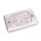 Tapa depósito líquido de frenos GILLES TOOLING. trasera. plata - motoscamaralweb.com