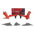 Kit de plástica RACETECH (5 piezas) - Color OEM - motoscamaralweb.com