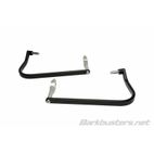 Soportes de aluminio Barkbusters Fijación de doble anclaje Color negro - motoscamaralweb.com