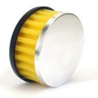 Filtro 82x43mm espuma 28/35 recto amarillo V PARTS - motoscamaralweb.com
