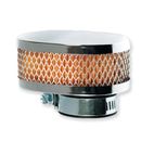 Filtro ovalado papel 28/35 recto Cromo V PARTS - motoscamaralweb.com