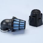 Filtro de potencia (air box) Polini. de plástico. curva 90. Ø32 (203.0093) - motoscamaralweb.com