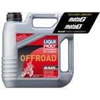 Garrafa 4L aceite Liqui Moly 100% sintético 2T Off-Road - motoscamaralweb.com
