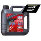 Garrafa de 4L aceite Liqui Moly 100% sintético 5W-40 Street Race - motoscamaralweb.com