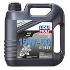 Garrafa de 4L aceite Liqui Moly HC sintético 15W-50 Street - motoscamaralweb.com
