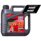 Garrafa de 4L aceite Liqui Moly 100% sintético 10W-60 Off road Race - motoscamaralweb.com