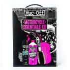 Kit completo de limpieza MUC-OFF: Protector. limpiador. esponja y cepillo - motoscamaralweb.com