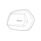 Tapa SHAD aluminio derecha SH35 - motoscamaralweb.com