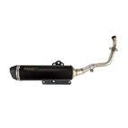 Escape TECNIGAS 4Scoot Evo Negro - Kymco Super Dink 300i- motoscamaral