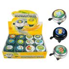 Caja de 12 timbres 55 mm. Aluminio. Decorados surtidos - motoscamaralweb.com