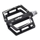 Par de pedales plataforma plana WELLGO B184 mecanizado CNC - motoscamaralweb.com