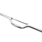 Manillar de bicicleta UNO Con barra de refuerzo 630mm - Ø25.4 Plata - motoscamaralweb.com