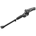 V BIKE Caballete regulable bicicleta a la vaina trasera. Aluminio negro - motoscamaralweb.com