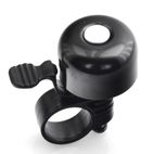 Timbre de bicicleta Ø35mm aluminio. Negro - motoscamaralweb.com