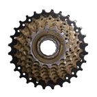 V BIKE Cassette a rosca bicicleta 7 Velocidades. Desarrollo 14/28 - motoscamaralweb.com