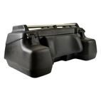 KIMPEX Cargo Deluxe Rear Cargo Box ATV - Black - motoscamaralweb.com