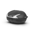 Baúl SHAD SH47 con catadióptrico blanco - motoscamaralweb.com