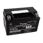 Batería YUASA W/C activada de fábrica sin mantenimiento - YTX7A (FA) - motoscamaralweb.com