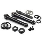 Juego de bielas + eje 8T BMX CR-MO - motoscamaralweb.com
