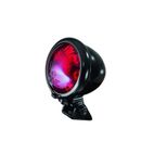 Piloto trasero LED homologado rojo BIHR EGG negro - motoscamaralweb.com