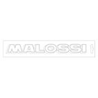 Adhesivo MALOSSI Logo 22cm - Cromado - motoscamaralweb.com
