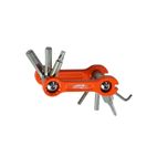 Multiherramienta plegable 9 en 1. Naranja - motoscamaralweb.com
