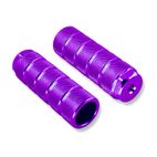 Juego reposapies bici M14. Lila - motoscamaralweb.com