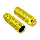 Juego reposapies bici M14. Oro - motoscamaralweb.com