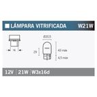 Lámpara V PARTS 12V 21W - 10 uds - motoscamaralweb.com