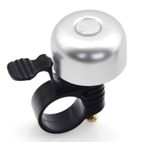 Timbre 35mm aluminio. Plata - motoscamaralweb.com