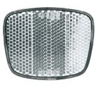 Reflector delantero de bicicleta + soporte sujeción a la horquilla V BIKE - motoscamaralweb.com