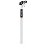 Tija de sillín UNO TS 717 - 350mm Ø30.9 Blanca / Negro - motoscamaralweb.com