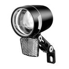 Luz delantera bicicleta LED 100lm para dinamo 6V + reflector - motoscamaralweb.com