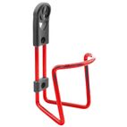 Portabidon Alu. Rojo Ø6mm SIN TORNILLOS - motoscamaralweb.com