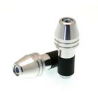 BIHR Rocket Bar Ends Ø18mm Silver - motoscamaralweb.com