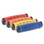 Par puños bici bicolor. Rojo - motoscamaralweb.com